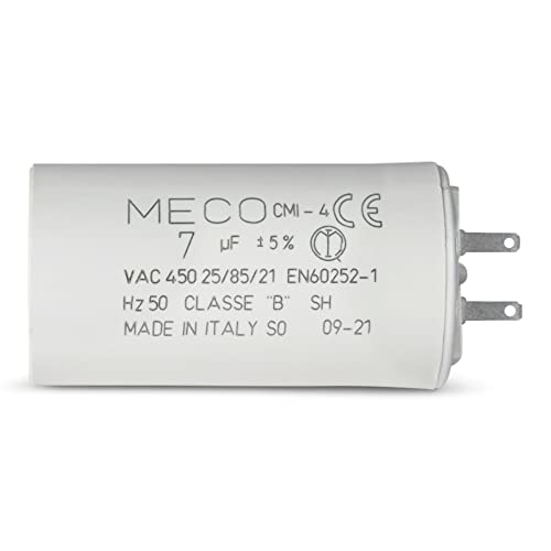 Condensatore 7 µF per tapparella – speciale con alette piccole da 2,8 mm – GARANZIA 2 anni