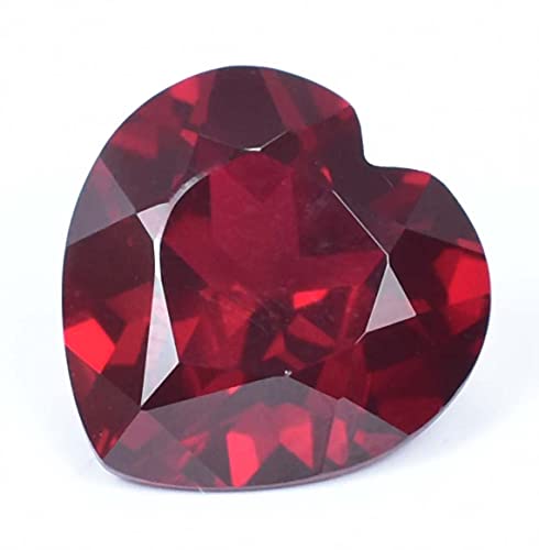 10 Ct 100% Natural Ceylon Red Spinel Prerfect Heart Cut Loose Gemstone 13 X 7 Mm #TOP12