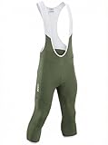 Przewalski Radlerhose Herren 4D Gepolstert, Fahrradhose Herren mit Tasche für Straße und...