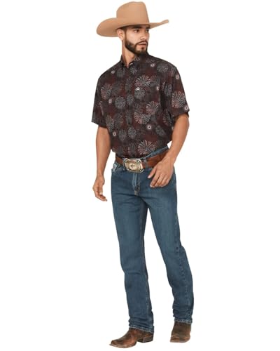 Cinch Men's Silver Label Straight Leg Jeans Indigo 35W x 32L