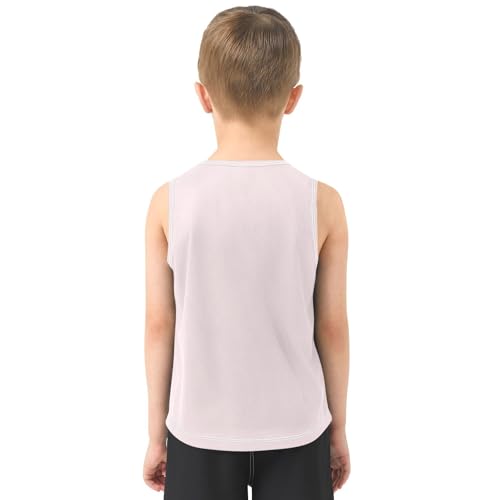 Boys Tank Top Shirts Athletic Loose Sleeveless T-Shirts Crew Neck for Kids Clothing Children3