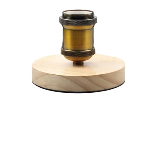 Luminaire E27 bronze vintage pour table de chevet avec variateur