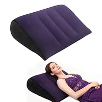 KQDRAVINE Aufblasbares Lendenkissen für Paare, Unterstützungskissen für Tiefenposition, Schlafzimmermöbel