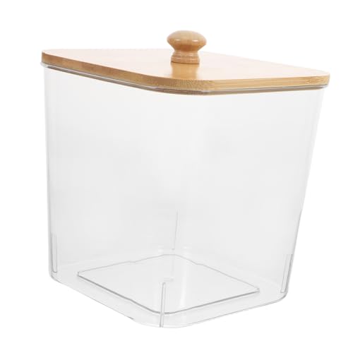 Abaodam Wäscheaufbewahrungsbox Mit Deckel Für Waschpulver Und Kleine Haushaltsreinigungsartikel Transparente Aufbewahrungsbox Für Waschküche Kompakt Und Robust