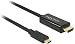Produktbild DeLock Kabel USB Type-C Stecker > HDMI Stecker (DP Alt Mode) 4K 60 Hz 3 m Schwarz