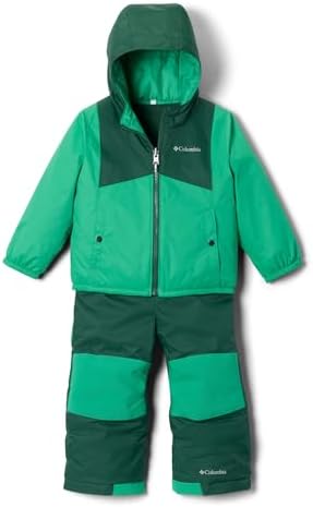 Columbia Baby Double Flake II Set, Dark Lime/Rain Forest, 2 Years