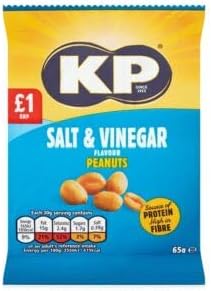 KP Peanuts (Salt & Vinegar Peanuts) 16x65g