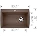 BLANCO 440192 Diamond Super Single Dual Deck-Cafe Sink, 33.5