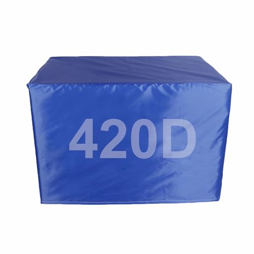 JMDNTQ 420D Outdoor Furniture Cover 89x45x31in, Garden Furniture Cover Waterproof, Rectangular Patio Furniture Covers, Heavy Duty Table Chair Covers