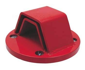 Anclaje de suelo Mammoth para seguridad de motocicleta con tornillos