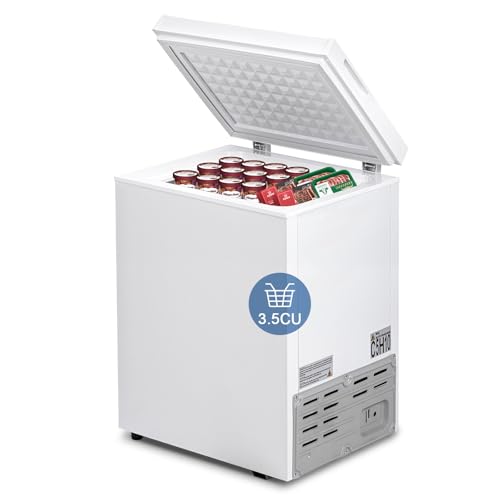 DollarDash 3.5 Cu.Ft Chest Freezer with Adjustable Temp