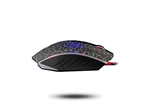 Image of Bloody Optical Gaming Mouse with Light Strike (LK) Switch & Scroll - Fully Programmable and Advance Macros (A70 II)