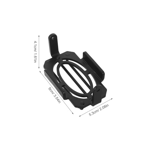 Grille de protection phare moto résistante aux chocs avec supports - 2