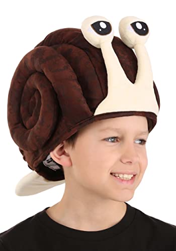 elope Soft Snail Costume Hat - Faux Suede Shell with Adjustable Fit