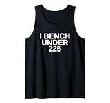 I Banco bajo 225 Banco 225 lb Club Camiseta sin Mangas