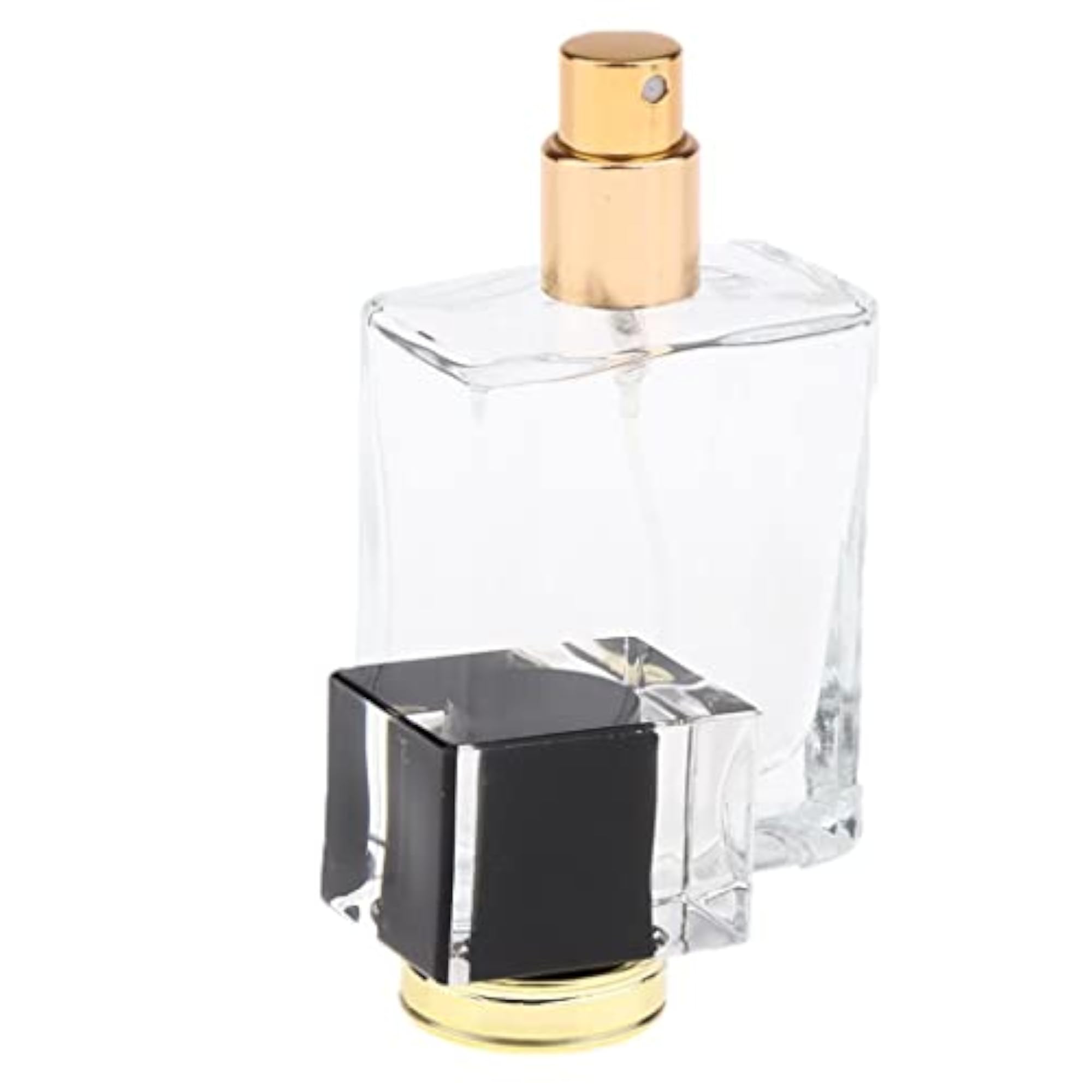 4x Empty Glass Perfume Fragrance Bottles