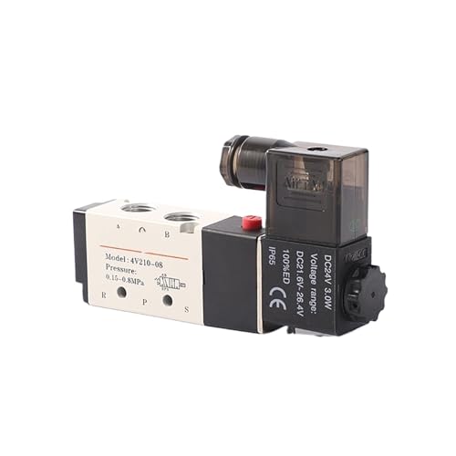 Electrovanne pneumatique 4V210-08 DC24V pour circuit d'air comprimé