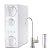 iSpring RO500AK-BN+UVF8 Tankless Reverse Osmosis Water Filtration System & RCC7AK, NSF Certified 75 GPD, Alkaline 6-Stage Reverse Osmosis System, pH+ Remineralization