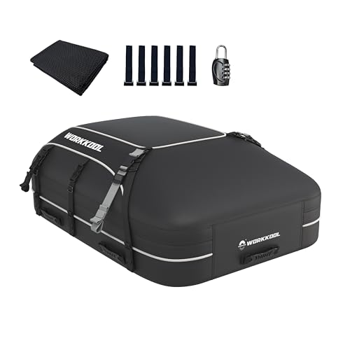 Rooftop Cargo Carrier Vehicle Soft-Shell Carriers, Heavy Duty Car Roof