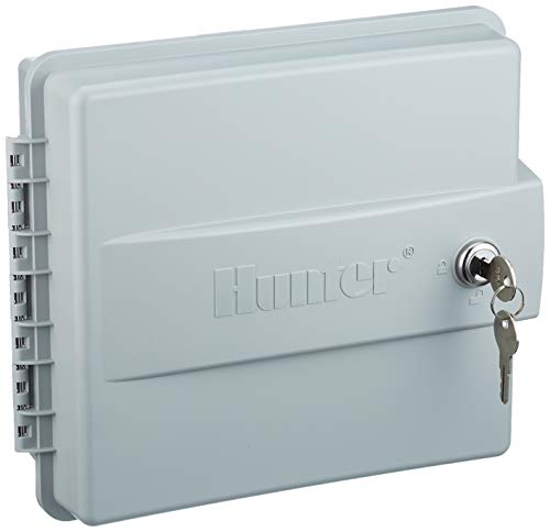 Hunter PHC601 controller, 6 Stationen Beregnungscomputer, Weiß, 23.00 x 25.00 x 10.0 cm