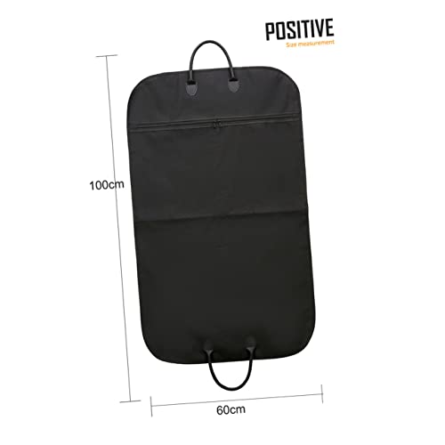 Toyvian Suit Bags Portable Garment Bag Oxford Cloth Suit Cover Travel Storage for Closet2