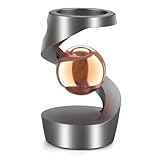 DOLASEV Kinetic Desk Toys, Kinetic Spinning Desk Toy, Desk Fidgets for Office for Adults, Metal Fidget Toys for Kids Teens (Grey Rose Gold)