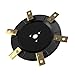 Messe mit günstig Kaufen-3DHerb 6er Messerscheibe für Segway Navimow H Serie (H500E, H800E, H1500E & H3000E-VF) 6 Klingen Messerteller, Mähteller - aus deutscher Produktion (H Serie mit 6 Klingen (7mm 2 Loch))