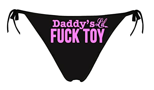 String imprimé 3D flirty pour soirée déguisée et fête