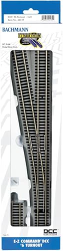Aiguillage gauche Bachmann 44135 rail E-Z Track Balance Ho matériel modélisme