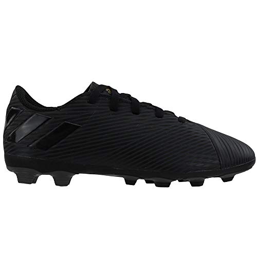 adidas Nemeziz 19.4 FxG Chuteira - Núcleo de futebol infantil preto/preto utilitário, Preto, 1.5 Little Kid