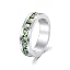 August (Peridot), charm
