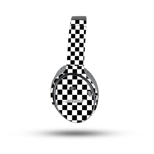 Image of MightySkins Skin Compatible with Bose QuietComfort 35 II Headphones - Check | Protective, Durable, and Unique Vinyl Decal wrap Cover | Easy to Apply, Remove, and Change Styles