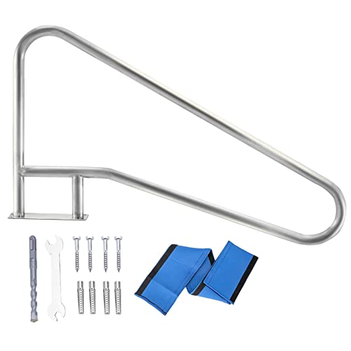 Barandal para piscina de acero inoxidable 31 x 31 pulgadas miniatura 1