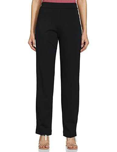 Image of Marks & Spencer Women's Straight Fit Mid Rise Trouser