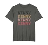 Kenny Personalized Retro Style Vintage Distressed T-Shirt