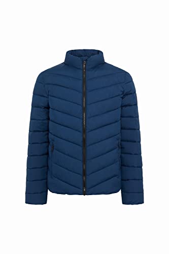 ECOALF - Cazadora Hombre Molinalf, de Poliéster Reciclado, con Capucha, Cómoda y Ligera, Chaqueta Hombre, Talla M, Color Azul Marino