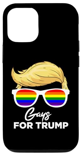 Carcasa para iPhone 14 Gays para Trump Elección 2024 Donald Trump Presidente