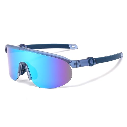 suoso Kids Baseball Sunglasses for Girls: Boys UV400 Protection for Youth Children Age 4-9 Cycling Football Sports Glasses