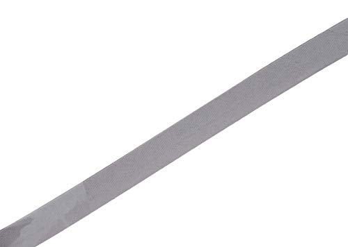 image for Mandala Crafts 55 Yards 1/4 Inch Gray Double Fold Bias Tape for Sewing