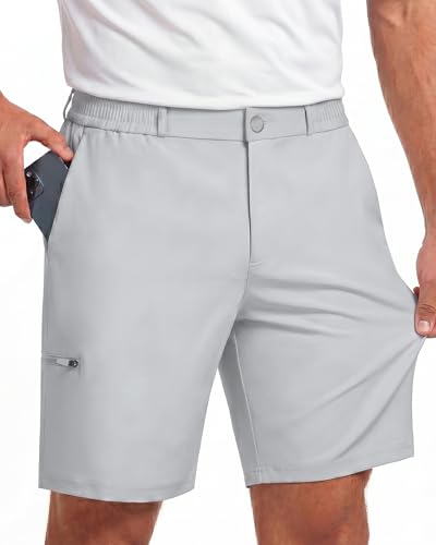 7 Inch 7in Inseam Men Casual Dress Golf Shorts Father Day Adult Guy Him Brother Dad Boyfriend BF...