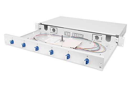 Bandeja de empalme LC extensible 1HE para protección óptima de fibra OS2
