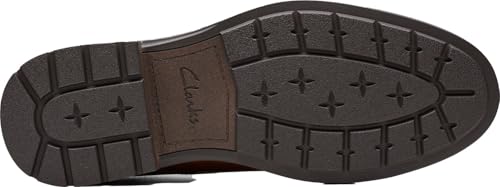 Image of Clarks - Mens Un Shire Vibe Shoes, Color Tan Combi, Size: 9.5 W US