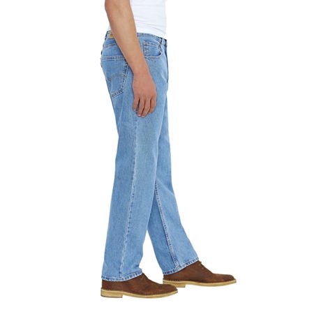 Levi's Men's 550 Relaxed Fit Jean, Light Stonewash, 42x342