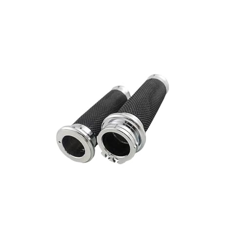 Poignées de moto en caoutchouc premium 1 pouce pour Road King - 3