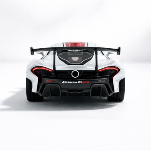 Image of Wizplex MSZ Official Licensed McLaren P1 GTR Diecast Model Car 1:32 Scale | Light & Sound | Pull Back Action | Metal Hypercar Toy | Collectible Display & Gift