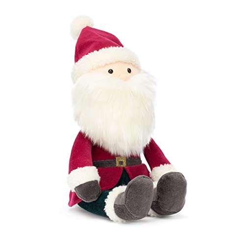 Jellycat Jolly Santa Stuffed Toy, Original 13.5 inches - Christmas