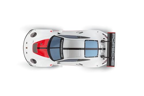 Carrera Hybrid 50051006 Porsche 911 GT3 R White Lightning 1:50 Scale AI-Supported Race Car with Working Lights & USB-C Charging - Image 3