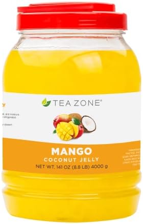 Tea Zone B2008 Mango Coconut Jelly, Jar (8.8 lbs)