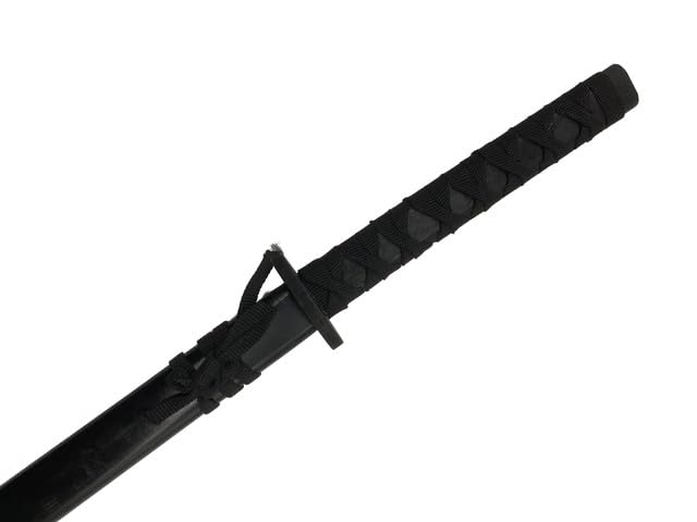 Amazon | 木製 日本刀 黒 100cm 刀剣 武器 コスプレ 仮装 | ノー