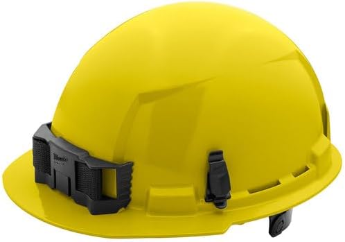 Milwaukee Electric - Yellow Front Brim Hard HAT W/6PT RATCHETING SUSPEN